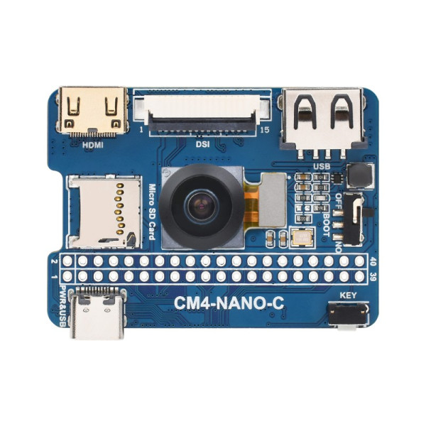 Raspberry Pi Compute Module 4 Nano Base Board (C) (23451)
