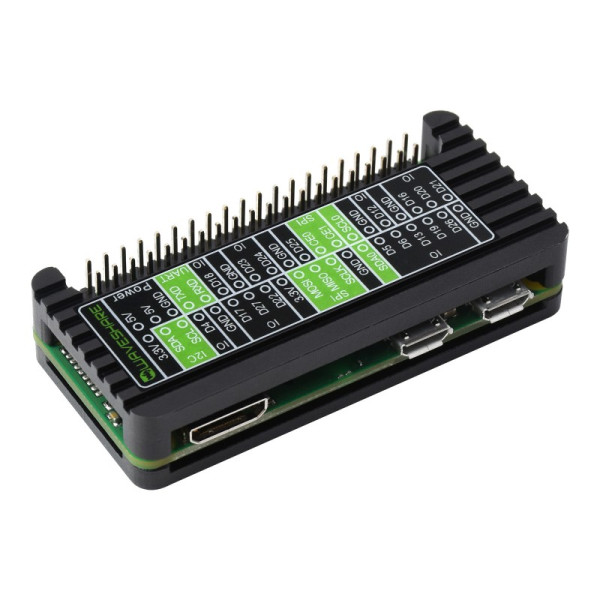 Корпус для Raspberry Pi Zero/Zero 2 алюминиевый (23027)