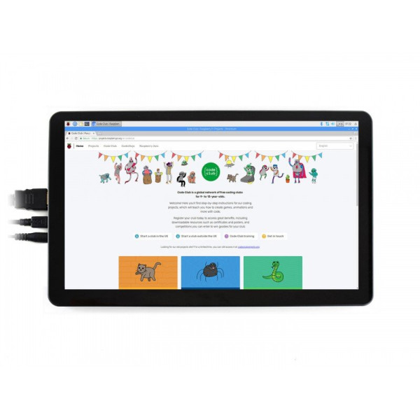 Монітор 15.6inch LCD 1920x1080 HDMI Capacitive Touch Screen (16645)