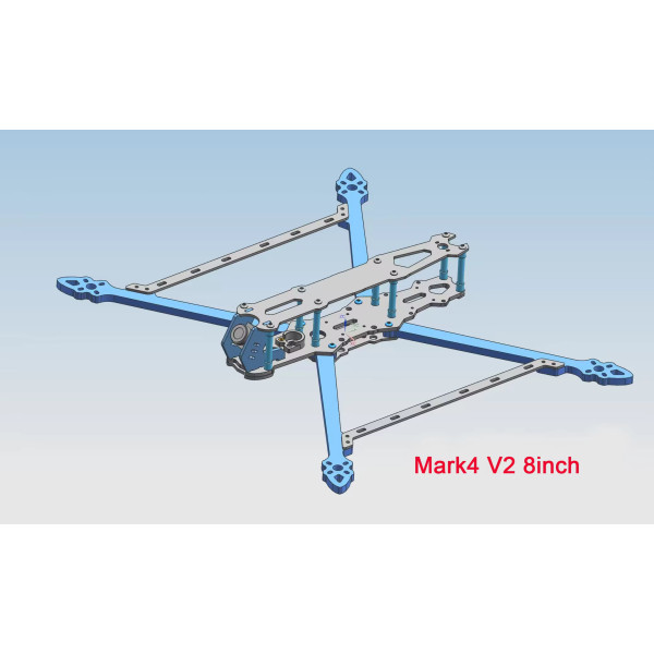 Карбоновая рама Readytosky Mark4 V2 8 дюймов 367mm