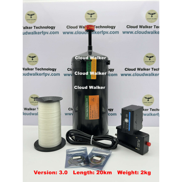 Cloud Walker Optical fiber CW-20km Sky-end +Optical Fiber Gound Station