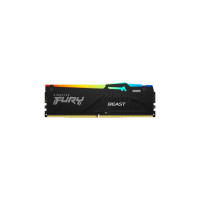 Модуль памяти для компьютера DDR5 16GB 5200 MHz Beast RGB AM5 Black Kingston Fury (ex.HyperX) (KF552C36BBEA-16)