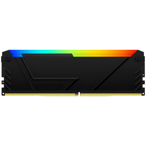 Модуль пам'яті для комп'ютера DDR4 32GB (2x16GB) 3200 MHz FURY Beast RGB Kingston Fury (ex.HyperX) (KF432C16BB2AK2/32)