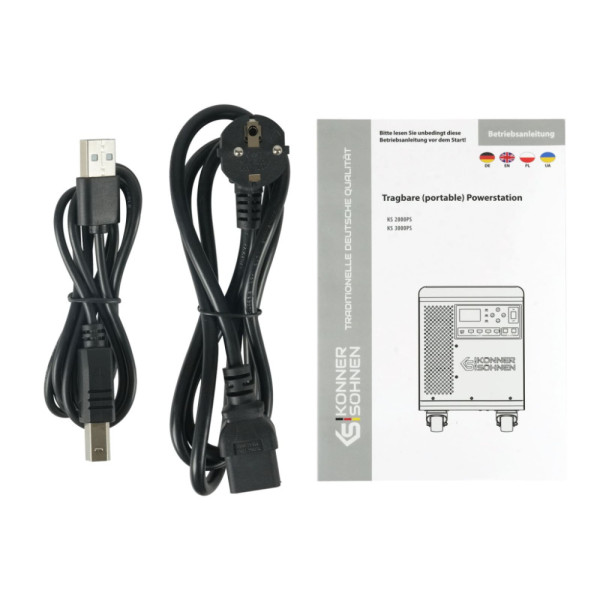 Зарядная станция Konner&Sohnen KS2000PS, 2000W, 1792Wh (KS2000PS)