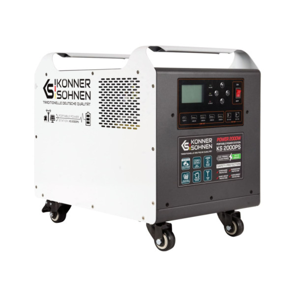 Зарядная станция Konner&Sohnen KS2000PS, 2000W, 1792Wh (KS2000PS)