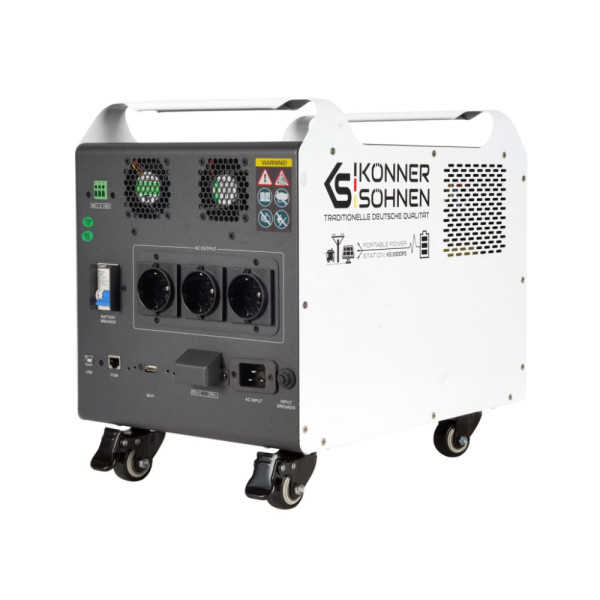 Зарядная станция Konner&Sohnen KS2000PS, 2000W, 1792Wh (KS2000PS)