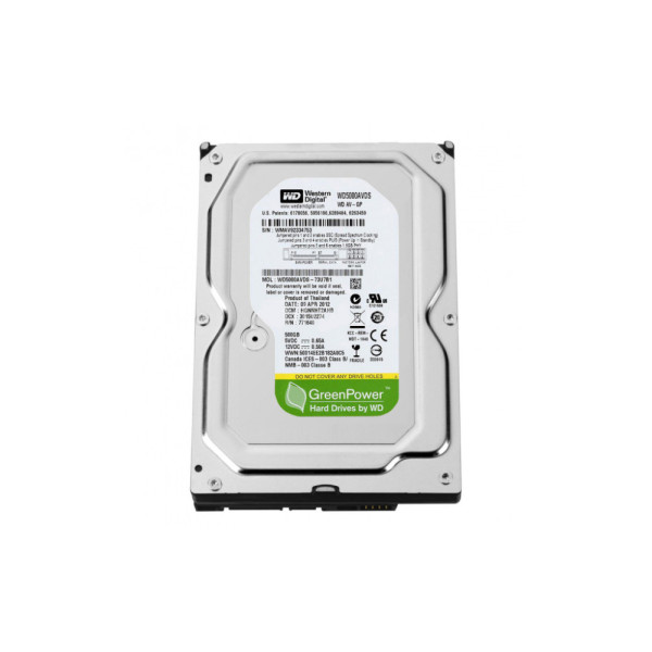 Жесткий диск 3.5" 500Gb WD (# WD5000AVDS #)