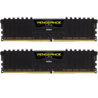 Модуль пам'яті для комп'ютера DDR4 16GB (2x8GB) 3600 MHz Vengeance LPX Black Corsair (CMK16GX4M2Z3600C18)