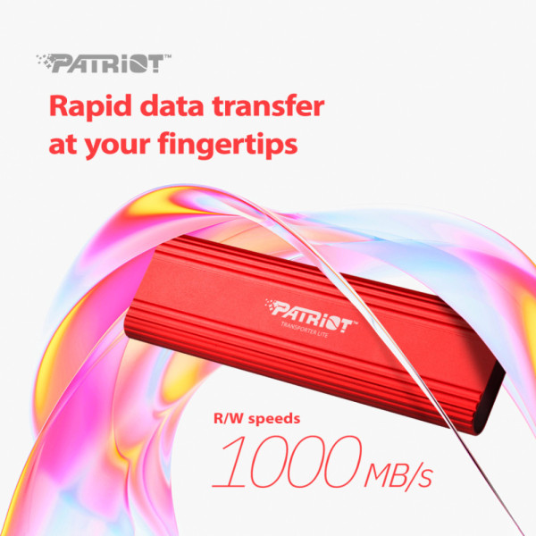 Накопитель SSD USB-C 1TB Patriot (PTPL1TBPEC)