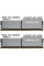 Модуль пам'яті для комп'ютера DDR4 16GB (2x8GB) 3200 MHz Trident Z Silver H/ White G.Skill (F4-3200C16D-16GTZSW)