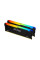 Модуль пам'яті для комп'ютера DDR4 16GB (2x8GB) 3200 MHz Beast RGB Kingston Fury (ex.HyperX) (KF432C16BB2AK2/16)