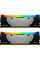 Модуль пам'яті для комп'ютера DDR4 16GB (2x8GB) 3600 MHz Fury Renegade RGB Kingston Fury (ex.HyperX) (KF436C16RB2AK2/16)