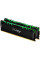 Модуль пам'яті для комп'ютера DDR4 16GB (2x8GB) 4266 MHz Renegade RGB Black Kingston Fury (ex.HyperX) (KF442C19RBAK2/16)