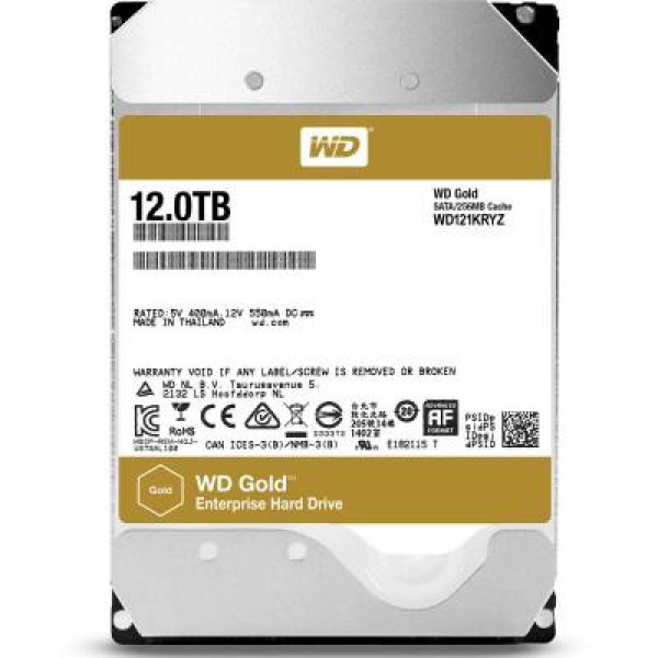 Жесткий диск 3.5" 12TB WD (WD121KRYZ)
