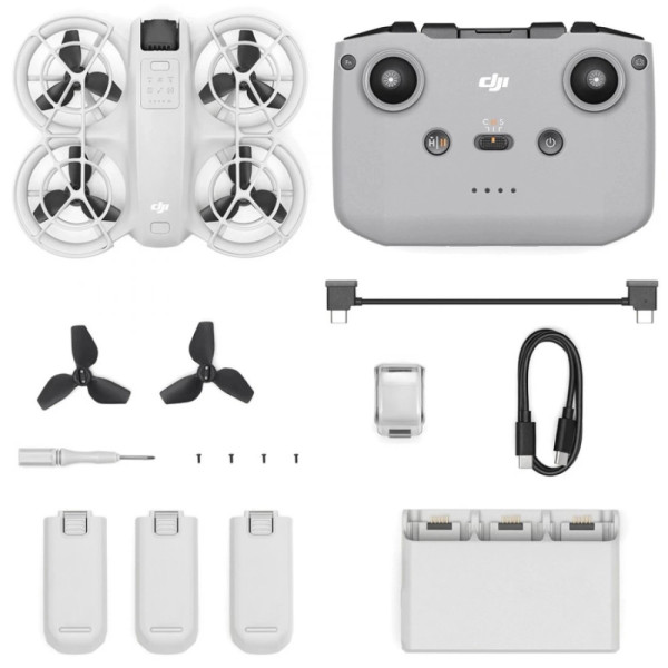 Квадрокоптер DJI Neo Fly More Combo (DJI RC-N3) пульт без дисплея (CP.FP.00000185.01)
