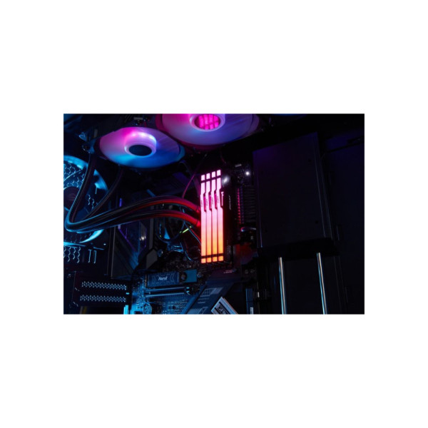 Модуль памяти для компьютера DDR5 32GB (2x16GB) 5200 MHz Beast RGB XMP Kingston Fury (ex.HyperX) (KF552C40BBAK2-32)