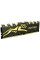 Модуль пам'яті для комп'ютера DDR4 16GB (2x8GB) 3200 MHz Panther Black/Gold Apacer (AH4U16G32C28Y7GAA-2)