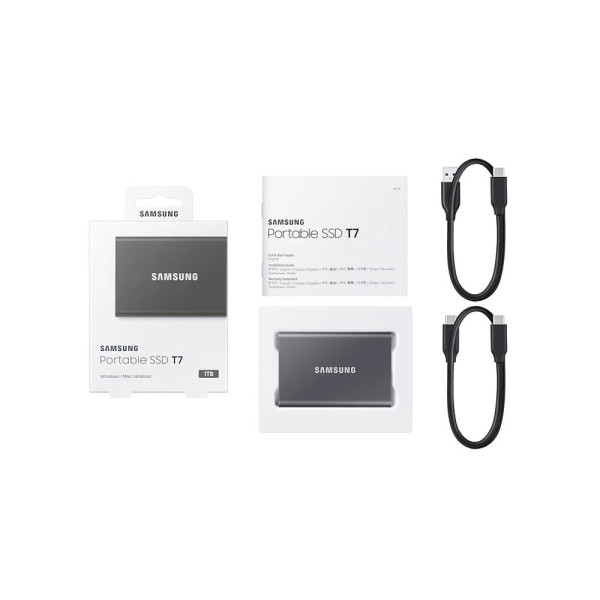 Накопитель SSD USB 3.2 1TB T7 Samsung (MU-PC1T0T/WW)