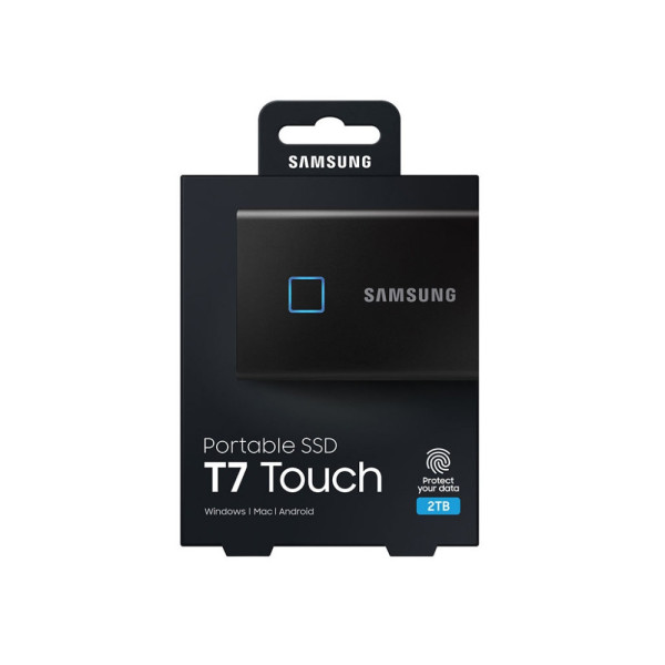 Накопичувач SSD USB 3.2 2TB T7 Touch Samsung (MU-PC2T0K/WW)