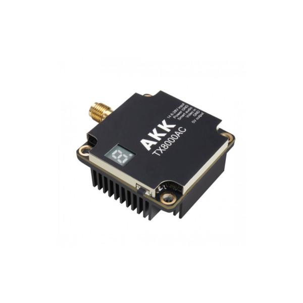 Видеопередатчик (VTX) AKK Ultra Long Range 8W 4.9G-6G 96CH (TX8000AC)