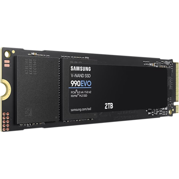 Накопитель SSD M.2 2280 2TB 990 EVO Samsung (MZ-V9E2T0BW)