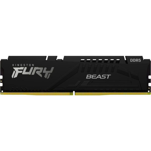 Модуль памяти для компьютера DDR5 64GB (2x32GB) 5200 MHz Beast Black Kingston Fury (ex.HyperX) (KF552C36BBEK2-64)