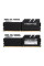 Модуль пам'яті для комп'ютера DDR4 16GB (2x8GB) 3200 MHz Trident Z Black H/White G.Skill (F4-3200C16D-16GTZKW)