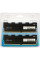 Модуль пам'яті для комп'ютера DDR4 16GB (2x8GB) 3200 MHz Kudos Black eXceleram (EKBLACK4163216AD)