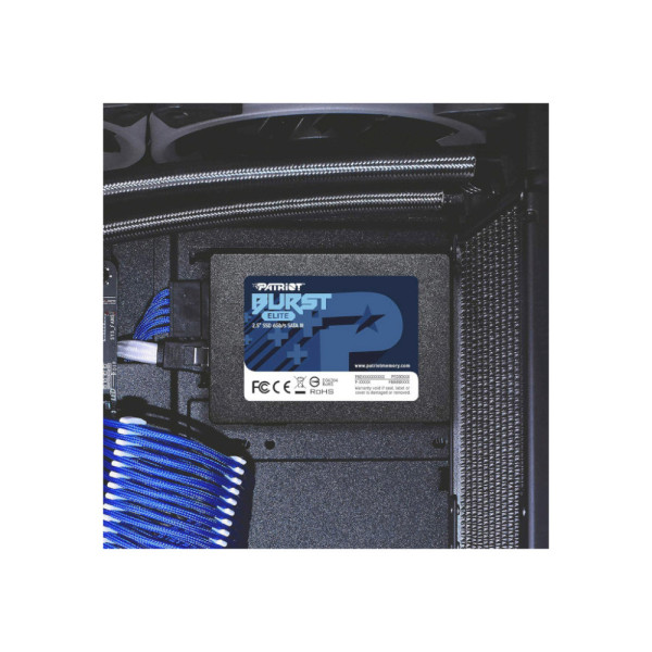 Накопитель SSD 2.5" 1.92TB Burst Elite Patriot (PBE192TS25SSDR)