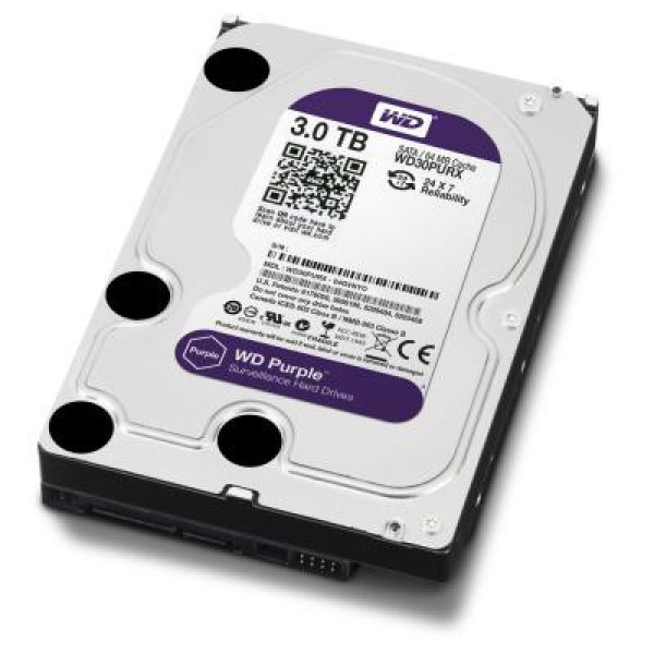 Жесткий диск 3.5" 3TB WD (WD30PURX)