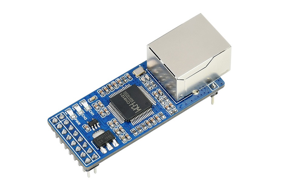 Адаптер 2-CH UART To Ethernet - фото 1