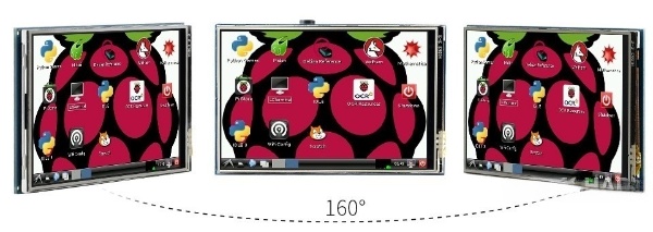 3,5-дюймовый резистивный сенсорный дисплей для <Raspberry Pi, 480×320, IPS экран, SPI - фото 6