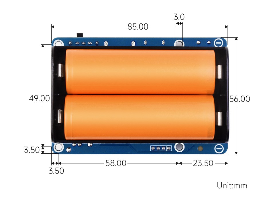 Плата розширення UPS HAT (D) для Raspberry Pi - фото 6